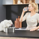 Bebedouro Inox Flow™ - A água que seu felino merece!