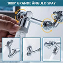 Bico Giratória Universal, arejador torneiras rotativas 1080° | torneira filtro respingo giratório granangular para pia